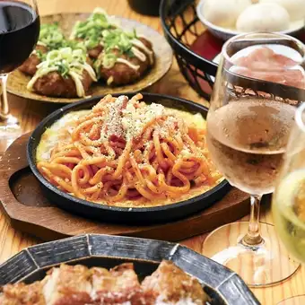 8/1(土)～開始★【E ナチュラルワイン カジュアルコース】〈11品〉4,800円(税込)