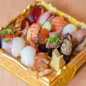 ◆当天即可！仅限外带顾客◆寿司14种拼盘1,700日元