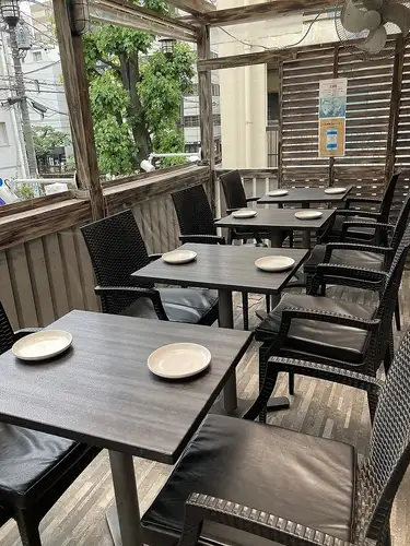 テラス席喫煙OK