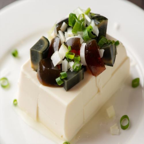 Petan tofu/dried tofu/flavored egg/cold bitter melon/all-purpose green onion and tofu