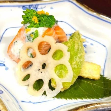 【お料理のみ】「季節の会席 スタンダードコース全9品」新鮮野菜や旬魚を使ったこだわりの逸品