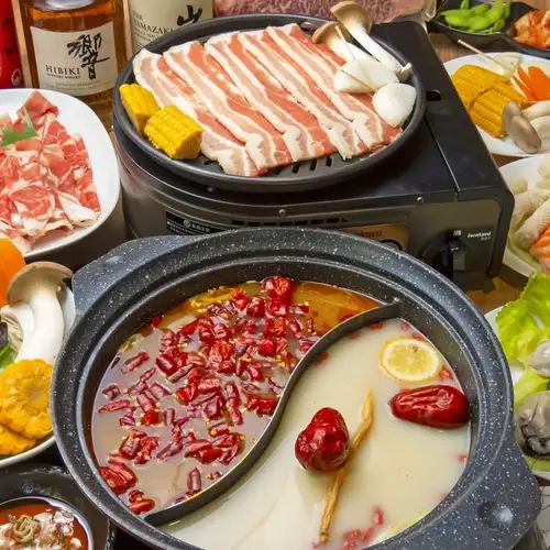 本格火鍋をリーズナブルに食べ放題♪