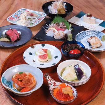 【推荐宴会】7道菜品+麒麟一番绞在内的2.5小时无限畅饮套餐 6,500日元