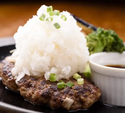 鬼おろしポン酢ハンバーグ