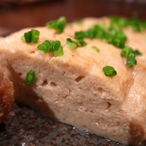 鶏ガラスープで作った　だし巻き