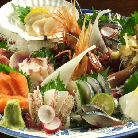 2月宴会コース ★8,000円→7,000円(税込) ☆生ビール含む飲み放題120分付きプラン