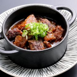 Beef tendon grilled