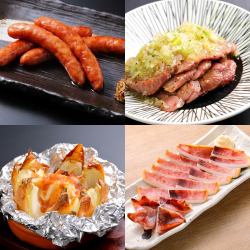 Various grilled dishes