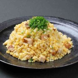 Golden char siu fried rice