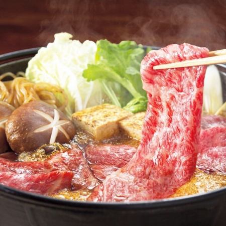 [Banquet plan Sendai beef sukiyaki] 150-minute all-you-can-drink course including 20 types of local sake and 8 types of Junmai Daiginjo Regular price: 8,000 yen → 7,000 yen
