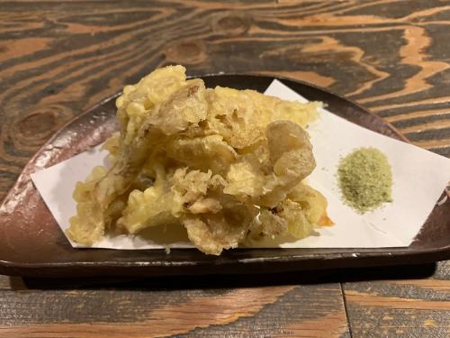 Maitake mushroom tempura