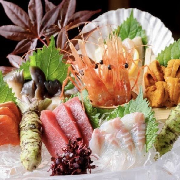 【宮城の旬のうまいが大集結！】旬のおすすめ料理日替わりで多数！完全個室席席でごゆっくりと。
