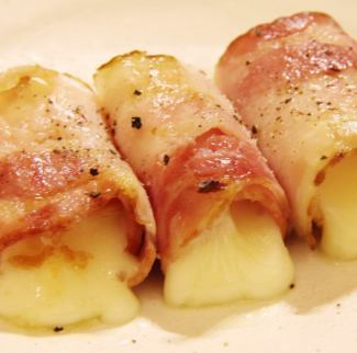 bacon wrapped cheese