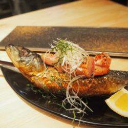 トロサバ明太一本のせ