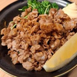 豚バラ軟骨スパイシー炒め