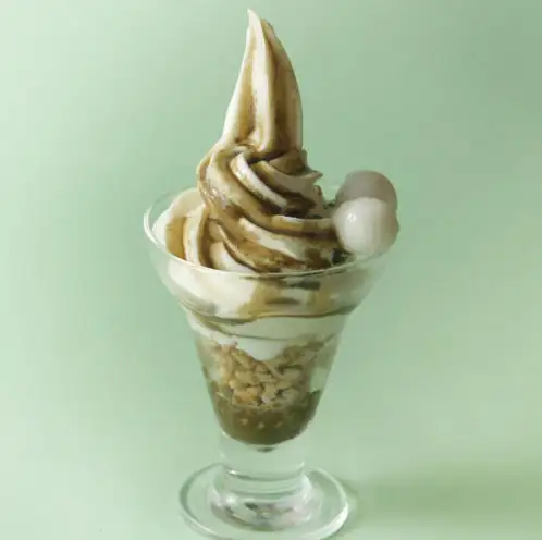 Nakahora Soft's Mini Parfait [Roasted Green Tea Latte Flavor]