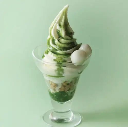 Nakahora Soft's Mini Parfait [Matcha Latte Style]