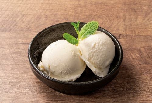 バニラアイスクリーム