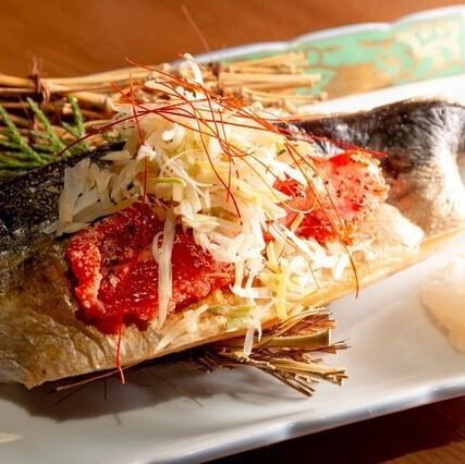 トロサバ明太乗せ