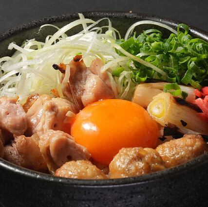 焼き鳥丼　〆出汁付き