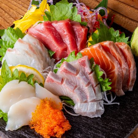 鮮魚盛り合わせ　3種類/5種類