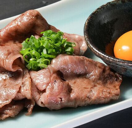 炭火炙り和牛焼きすき