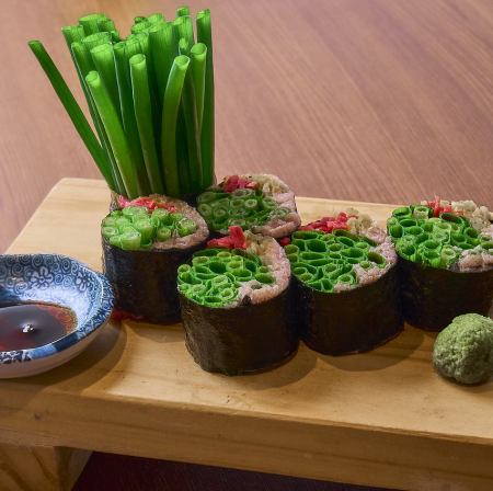 あてまきネギトロたくあん/蟹きゅうり味噌