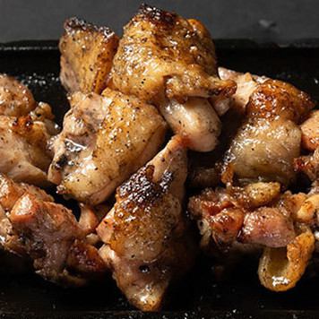 [First dish] Charcoal grilled local chicken