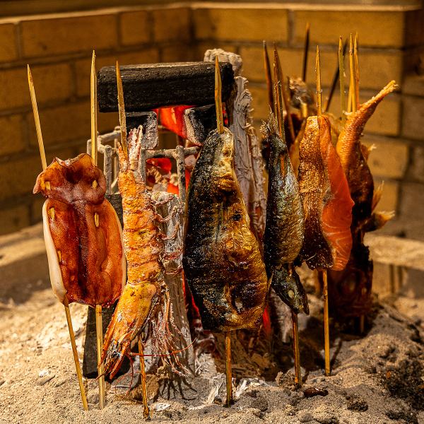 五感で味わう炉端焼き