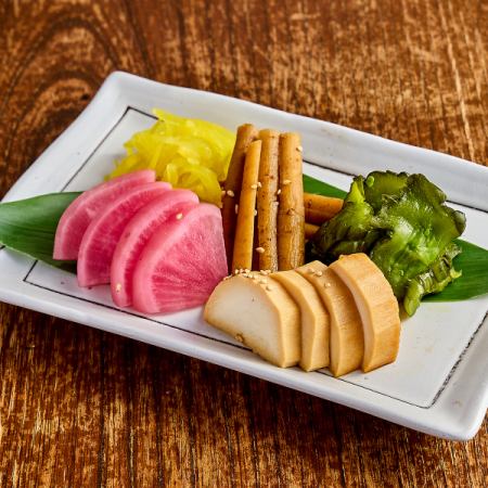 おしんこ盛り合わせ