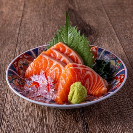 【海鮮】カンパチ刺し/本マグロ刺し/トロサーモン刺し