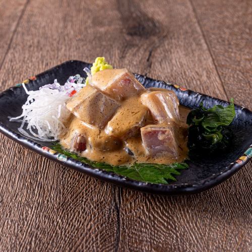 【海鮮】特製ごまだれカンパチ