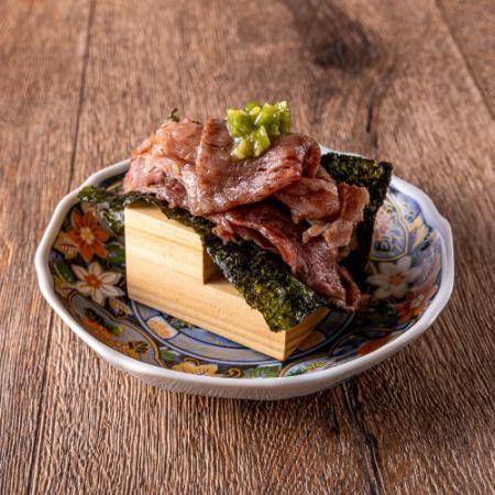 【あてまき】手巻きネギトロキムチ/博多明太子/炙り和牛わさび/とりわさ