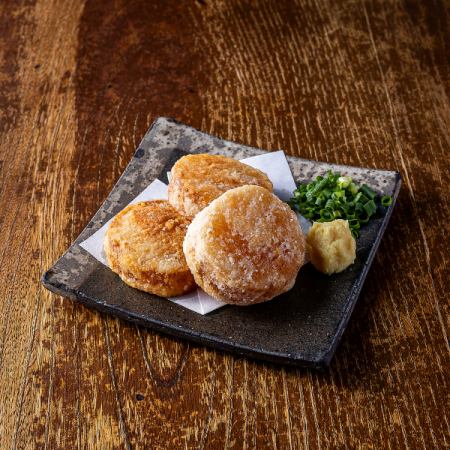 大根の唐揚げ/サクサク海老はんぺん