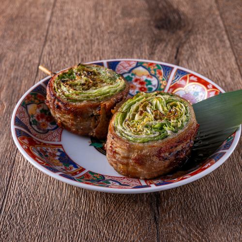 【豚バラ巻き】レタス