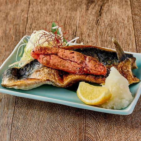 トロサバ明太乗せ