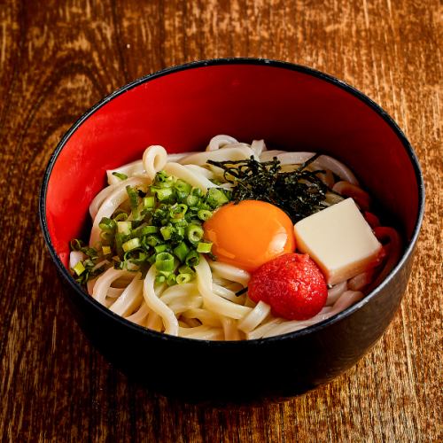 釜玉明太バターうどん