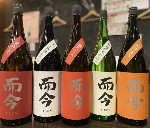 Our proud selection of sake