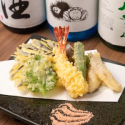 Assorted tempura