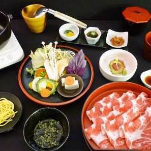 [60 minutes all-you-can-eat shabu-shabu] Includes small bowl/sashimi/dessert