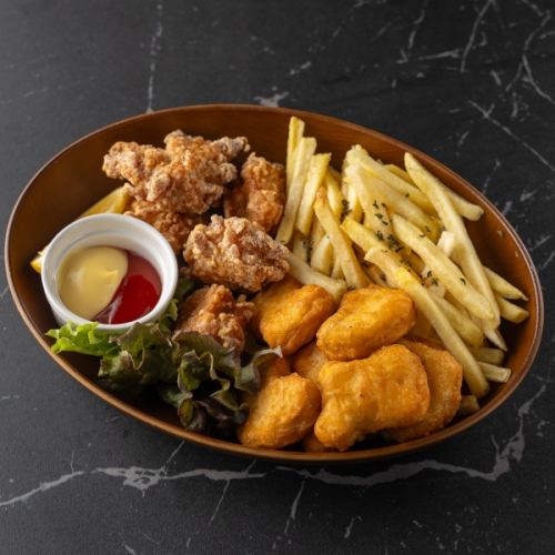 3 kinds of fried chicken