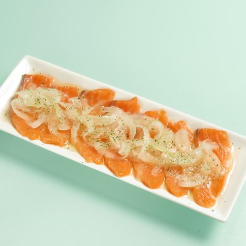 サーモンのカルパッチョ