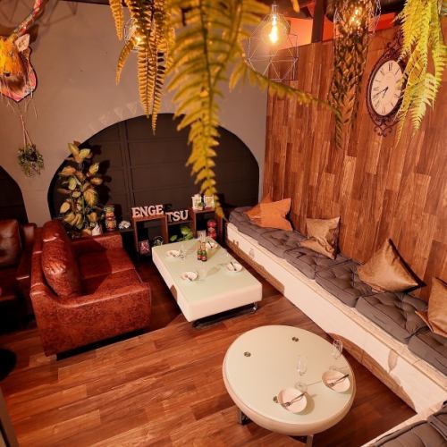 1棟古民家まるごと貸切もできます。20名様~OK。不明点ございましたら気兼ねなくお店までお問合せください。ゆったりとした時間が流れる、大人のための空間です。船橋のにぎわいを忘れて喧騒から離れたひと時を過ごせる、秘密の隠れ家に。