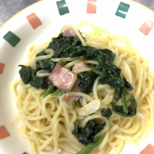 spinach and bacon