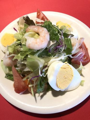 Shrimp and egg salad M size
