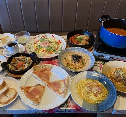 おすすめパーティーメニュー＆2時間飲み放題付き