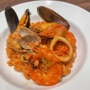 魚介のトマトソースリゾット