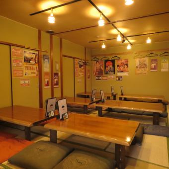 2階座敷です（コース利用の方のみ）※2階席は禁煙です