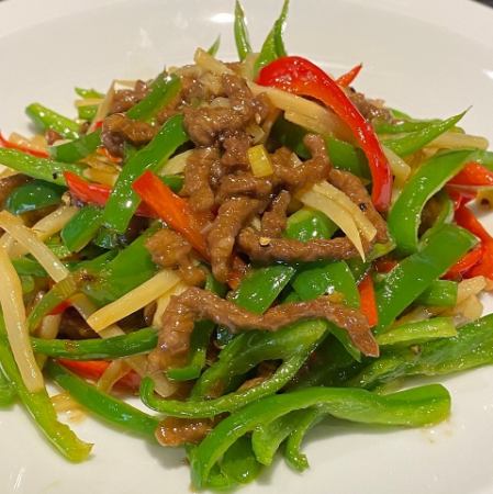牛肉とピーマンのチンジャオロース