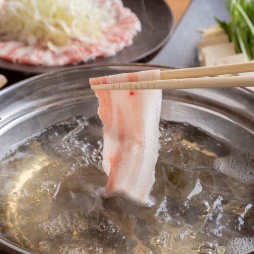 【雅コース】豪華絢爛♪しゃぶしゃぶor厳選肉3種盛りなど/3時間飲み放題付き全9品5,000円